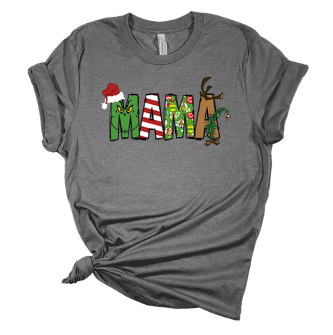 Grinch Mama/Mini Tee