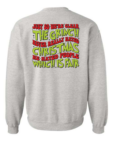 Grinch Never Hated Christmas Crew