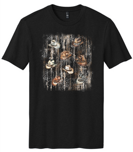 Grunge Cowboy Hat Tee