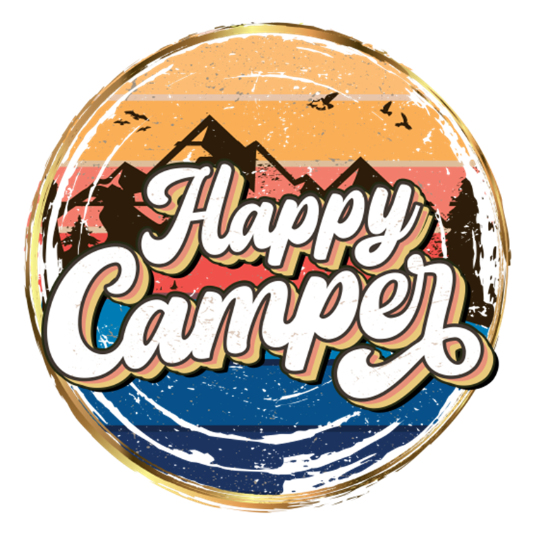 Happy Camper Print