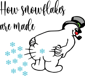 How Snowflakes Are Made Print