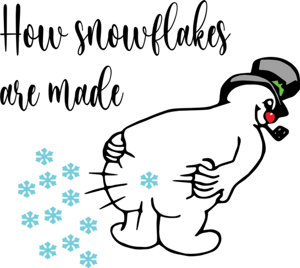 How Snowflakes Are Made Print