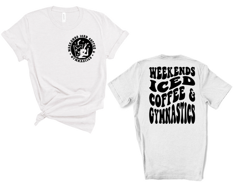 Iced Coffee Gymnastics Print