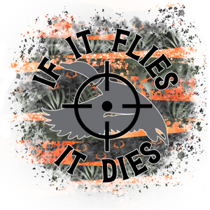 Flies It Dies Print