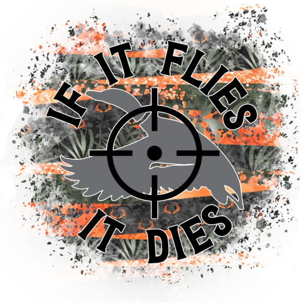 Flies It Dies Print