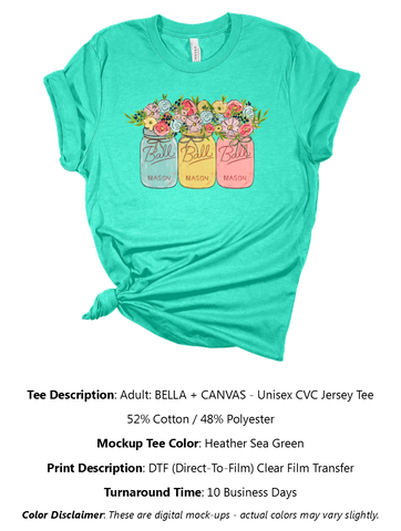 Jars Flower T-Shirt Pack
