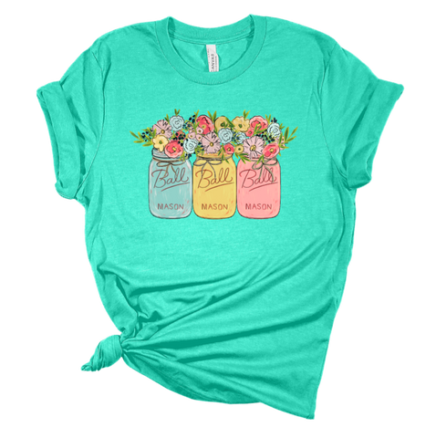 Jar Flowers Print