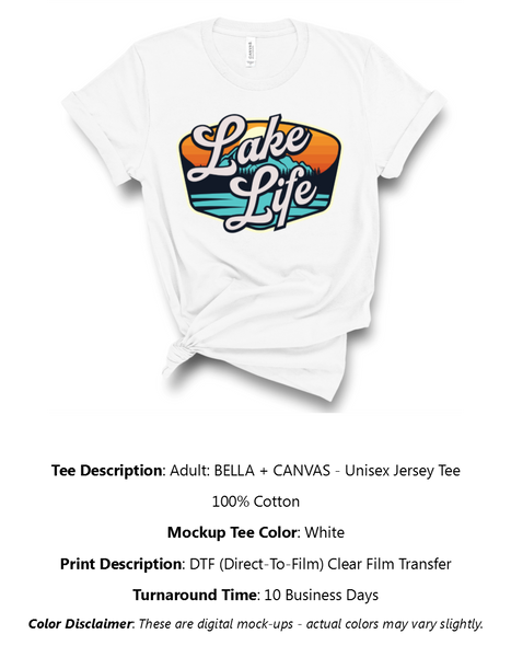 Lake Life T-Shirt Pack
