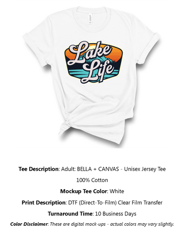 Lake Life T-Shirt Pack