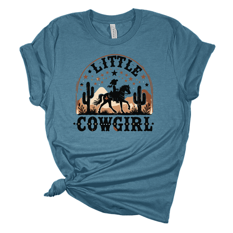 Little Cowgirl Rhinestone Tee