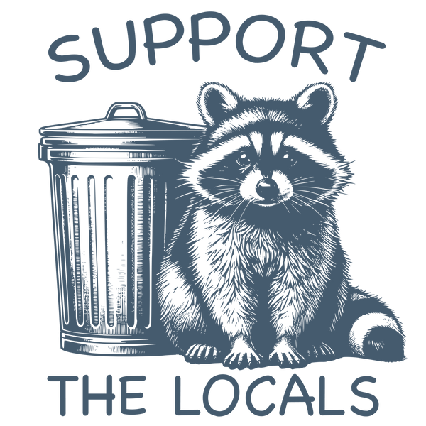 Support The Locals Print