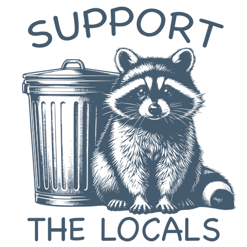 Support The Locals Print