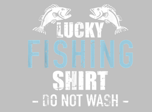 Lucky Fishing Shirt Print