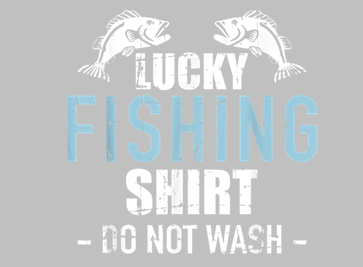 Lucky Fishing Shirt Print