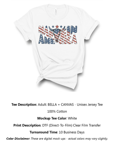 Made In America T-Shirt Pack