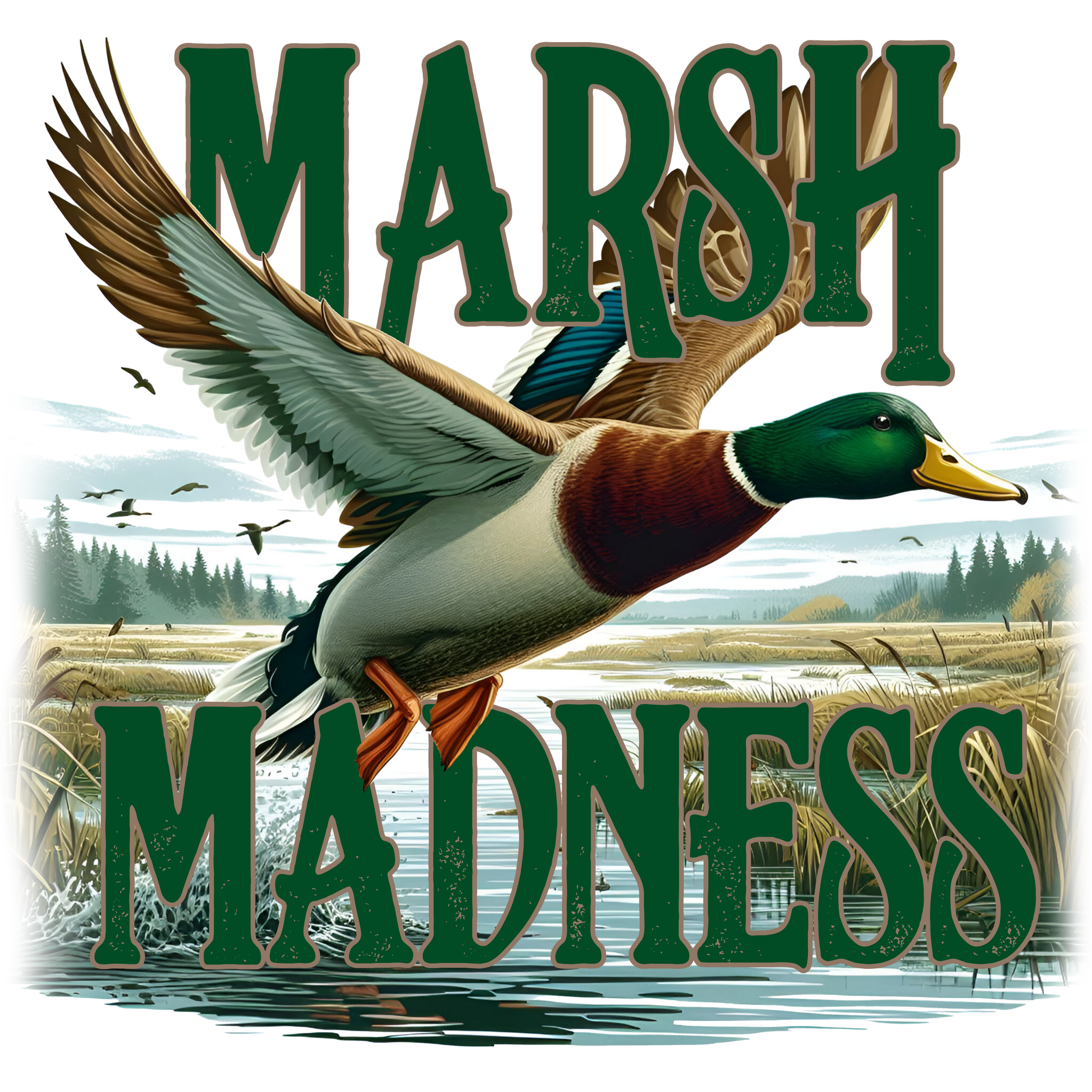 Marsh Madness Print