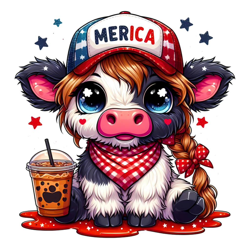 Merica Highlander Print