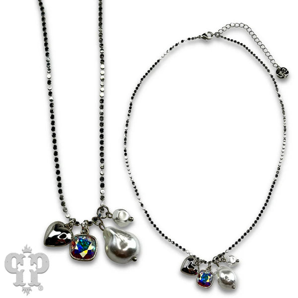 Assorted Austrian and Pearl Necklaces and Earrings