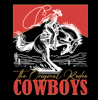 OG Rodeo Cowboys Print