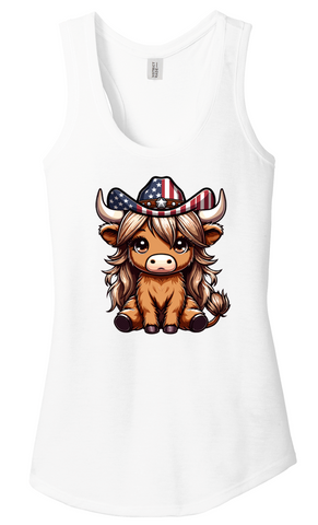 Patriotic Horse Tank