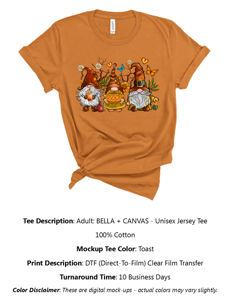 Pilgrim Gnomes T-Shirt Pack