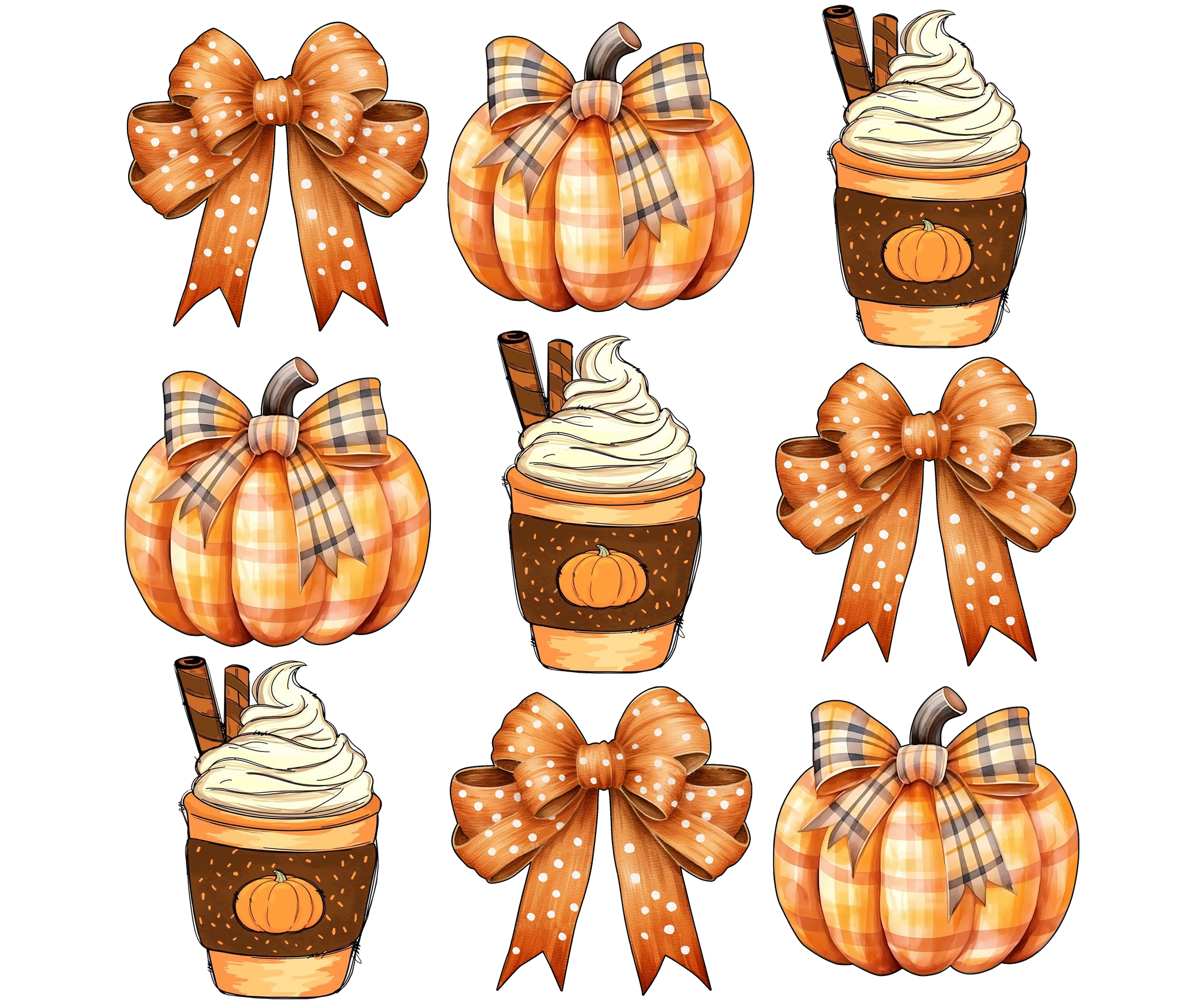 Pumpkins & Lattes Print