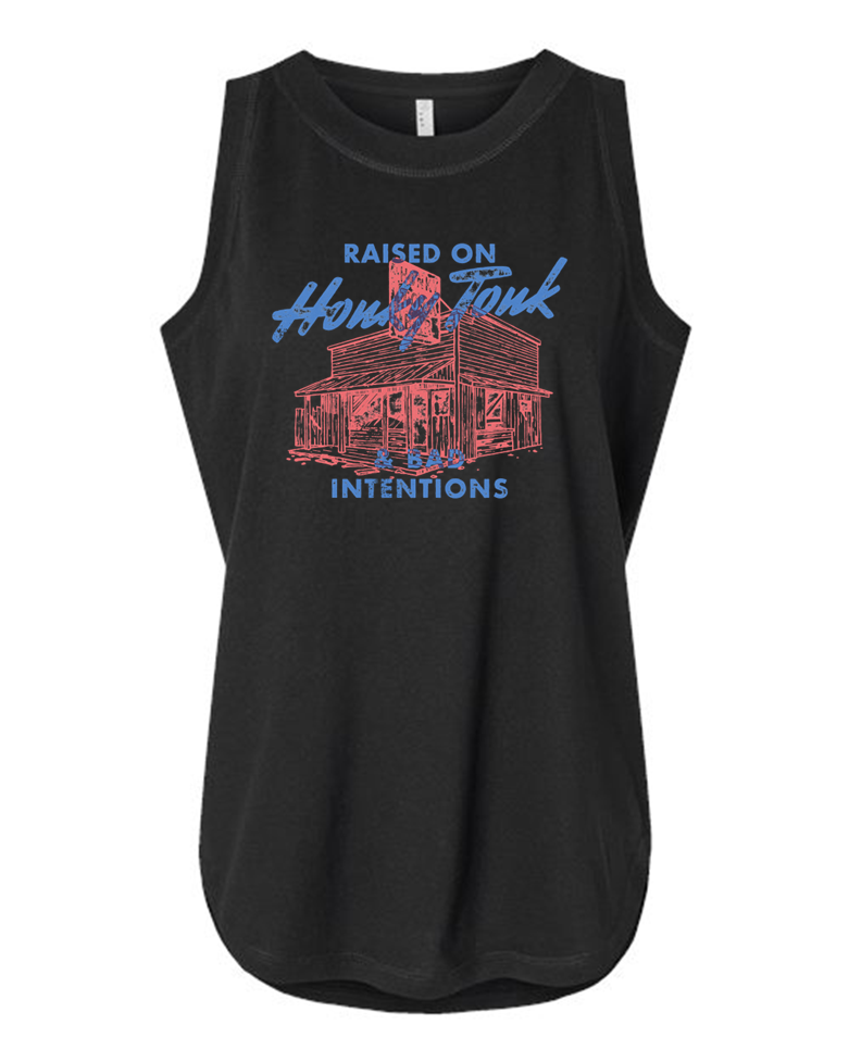 Raised On Honky Tonk Ladies Tank