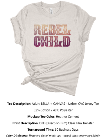 Rebel Child T-Shirt Pack