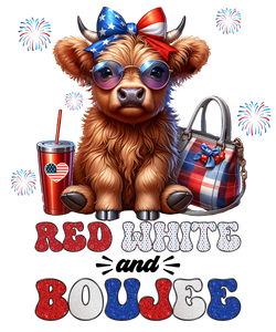 Red, White, & Boujee Print