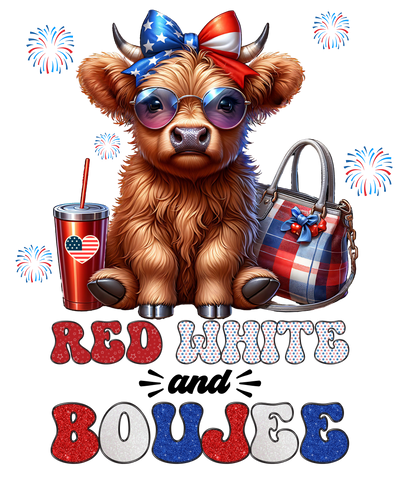 Red, White, & Boujee Print
