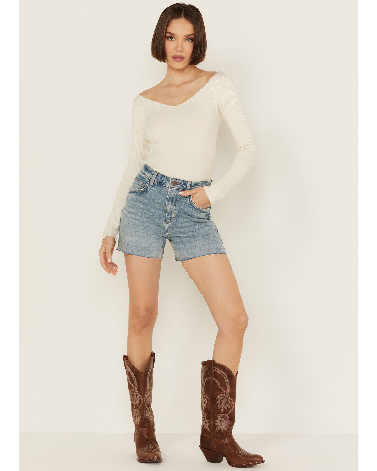 High Rise Retro Bailey Shorts