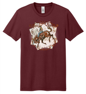 Wild Mustang Ride Tee