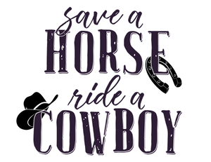 Ride A Cowboy Print