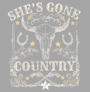 She's Gone Country Print