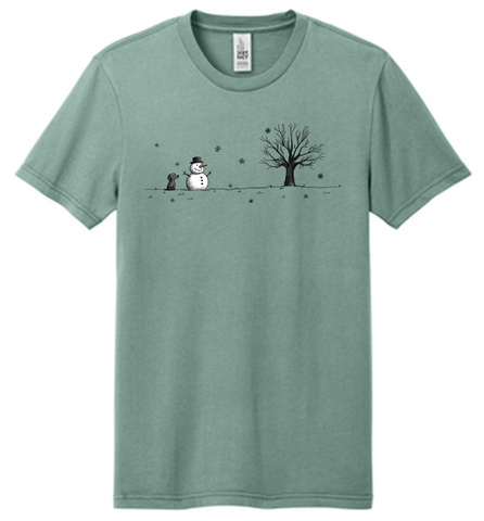 Snoopy Winter Scene Tee