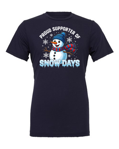 Youth Proud Supporter of Snow Days Tee