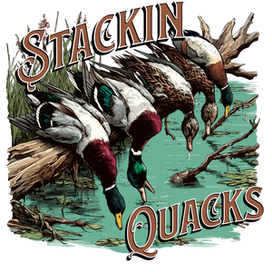 Stackin Quacks Print