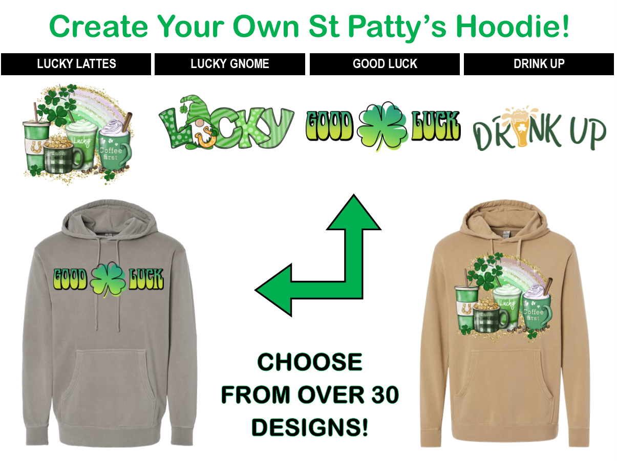 Create-Your-Own St. Patrick's Day Hoodie