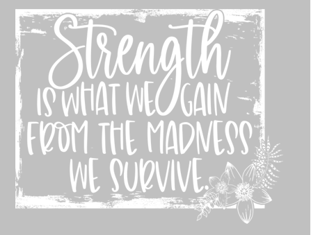 Strength From Madness Print