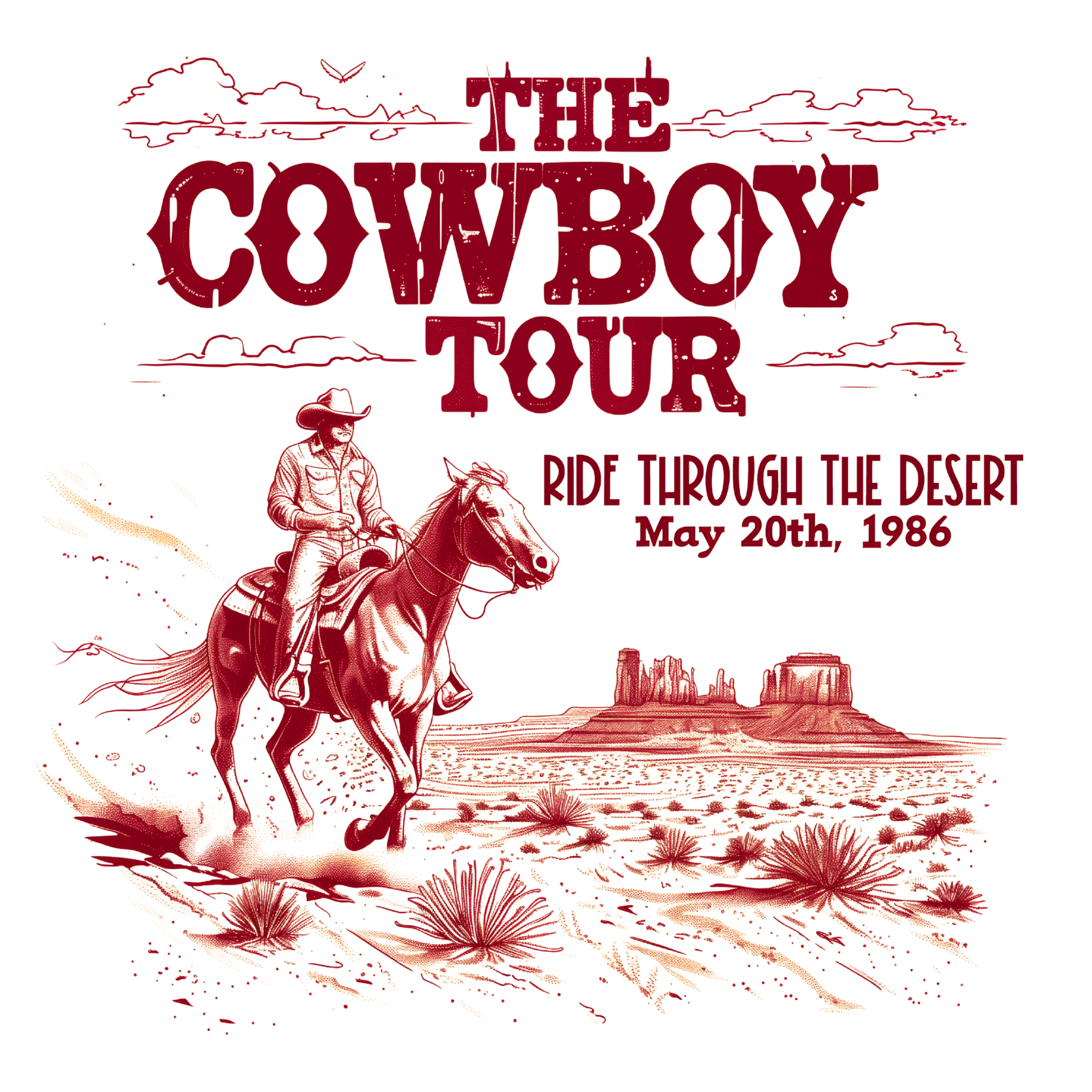The Cowboy Tour Prints