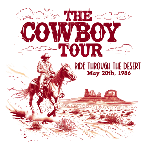 The Cowboy Tour Prints