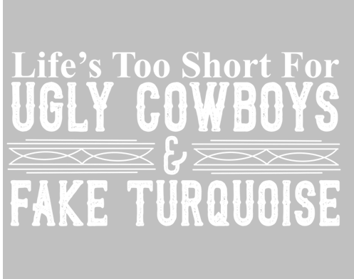 Ugly Cowboys Print