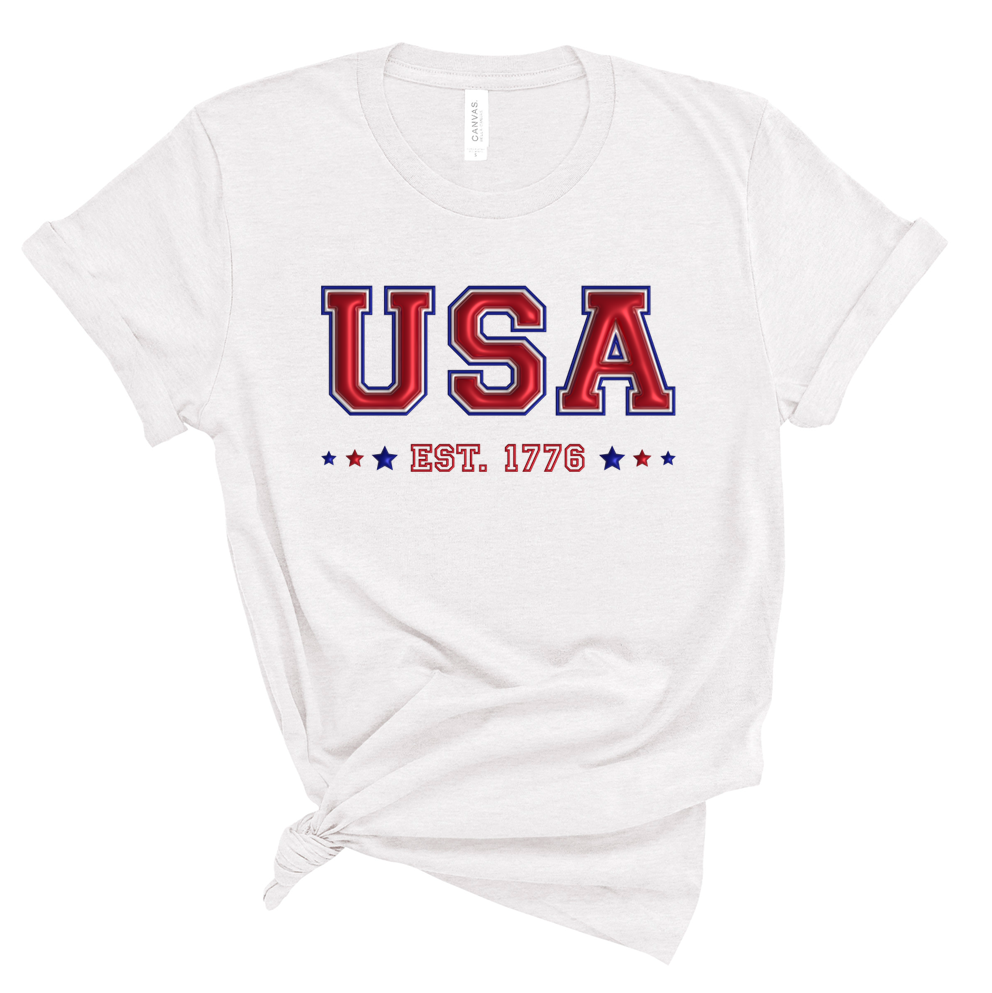 USA EST 1776 Tee