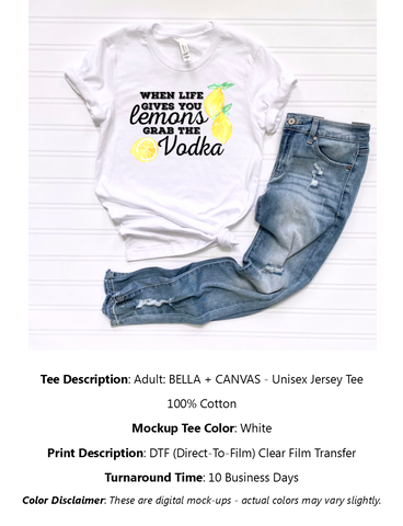 Life Gives You Lemons T-Shirt Pack