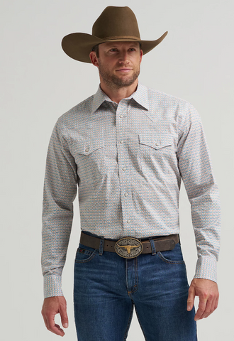 Wrangler Men's 20X Advanced Comfort Long Sleeve Shirt - RB/T