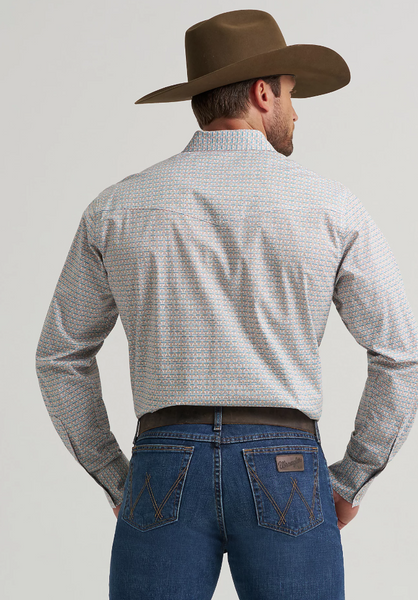 Wrangler Men's 20X Advanced Comfort Long Sleeve Shirt - RB/T