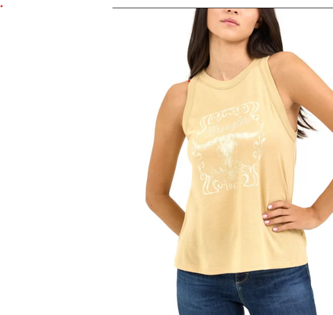 Wrangler Retro Skull Tank Top