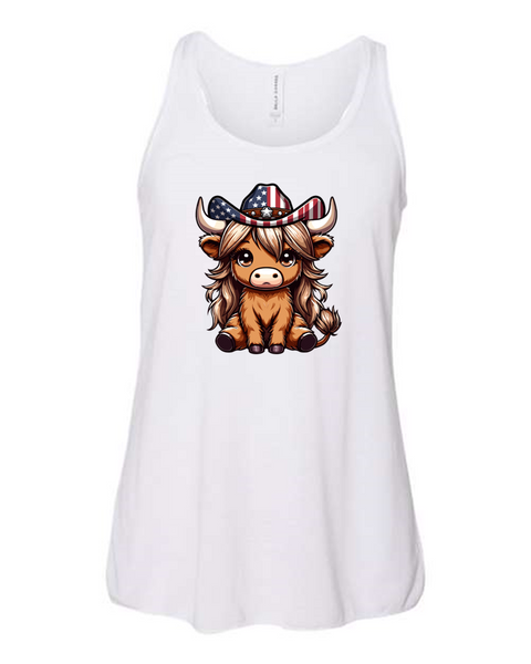 Patriotic Horse Tank