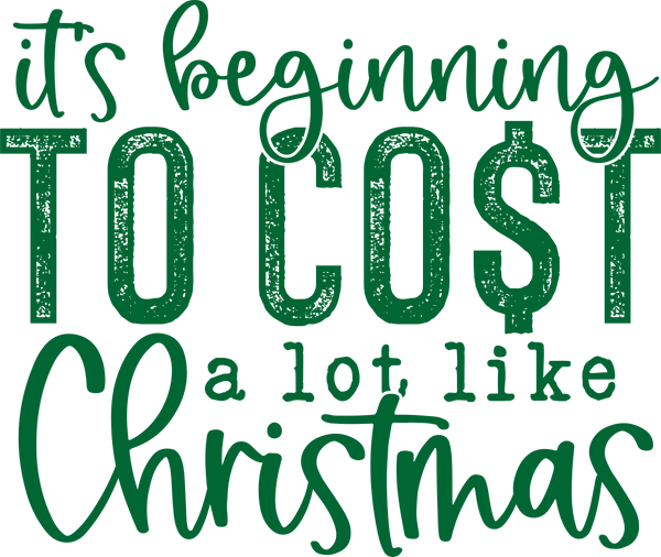 Cost Like Christmas Print