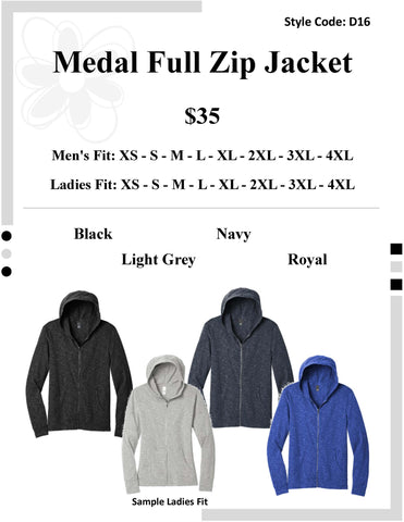 Medal Full Zip Jacket